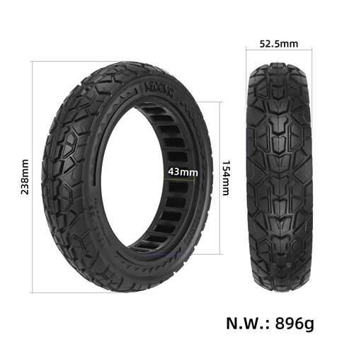 F20 F25 F3 0F40电动滑板车越野实心胎 10*2.125蜂窝胎10寸防爆胎