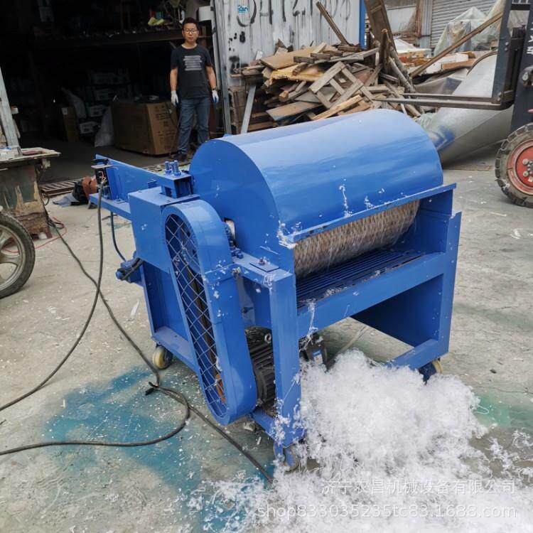 新型废布开松机 旧棉花翻新梳理机 练字纸下脚料粉碎机