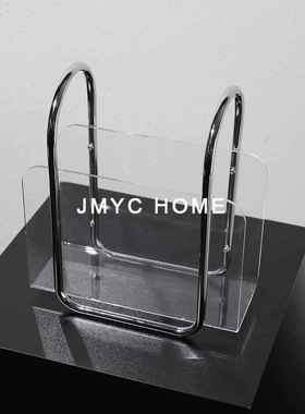 简约现代亚克力提书架志书收纳装板饰品家居25687样间书手房杂客