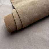 材面料皮料牛纤绒背涂底仿超 面鞋 牛纤绒1.4mm厚绒面纹理勃肯鞋 鞋