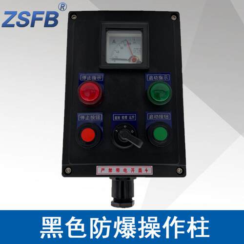 中沈LBZ58A2B1D2K1L防爆操作柱2指示灯2按钮1仪表1开关防爆防腐箱