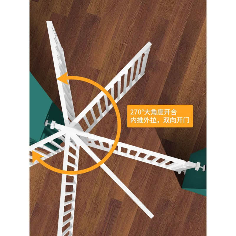 宠物围栏防猫门栏狗狗栅栏隔离拦猫咪栏杆挡板室内狗护栏免打