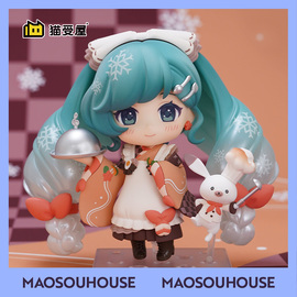 猫受屋预 GSC 初音未来 冬季美食 雪初音 2024 粘土人 手办