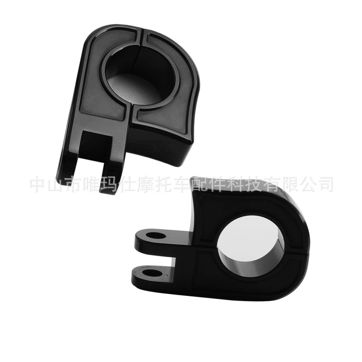 纯铝护杠夹1.25“1-1/4”脚钉安装套件适合哈雷滑翔 公路旅游车型