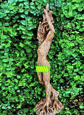 森林家女神W30雕像树摆意件花园工艺品摆件脂居创雕像树神摆件