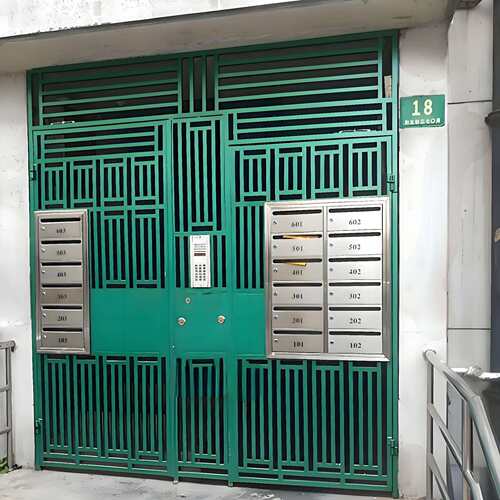 防盗门小区楼宇对讲金属道门入户门门栅栏门电控单元门不锈钢钢门