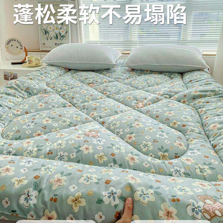 床垫春秋四季通用加厚软垫家用床褥子垫被学生宿舍租房打地铺新款