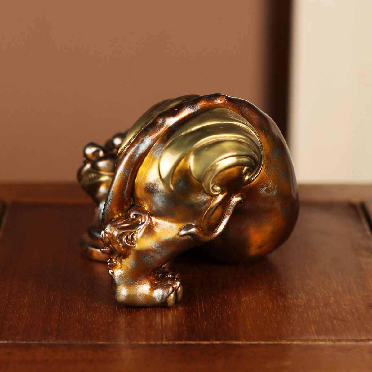 卧财貔貅摆件 书柜茶台中式纯铜装饰品摆设 乔迁开业送礼礼品贺礼,特色手工艺,西藏古代铜雕,淘宝优惠券,粉丝福利购,淘宝优惠卷