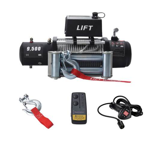 厂家直供950用0CPU汽车电动绞盘机12V 24口V 车电磅动绞车 出CE认
