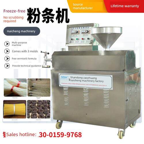 红薯粉条机械商用电动小型粉丝机加工设备家用全自动做粉条的机器