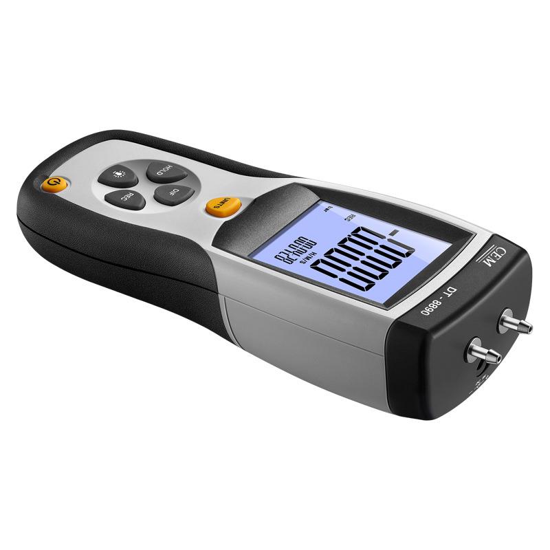 CEM华盛昌压力计DT-8890A/8920数显管道差压表皮托管风速风量计