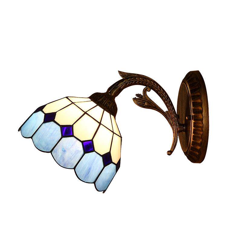 包邮欧式壁灯卧室床头灯过道阳台北欧创意现代简约田园覆古门厅灯