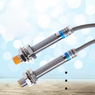 M8 Hugong接近开关Lj8A3-2-Z/Bx三线制Npn常开24V Dc 12V 36V传感