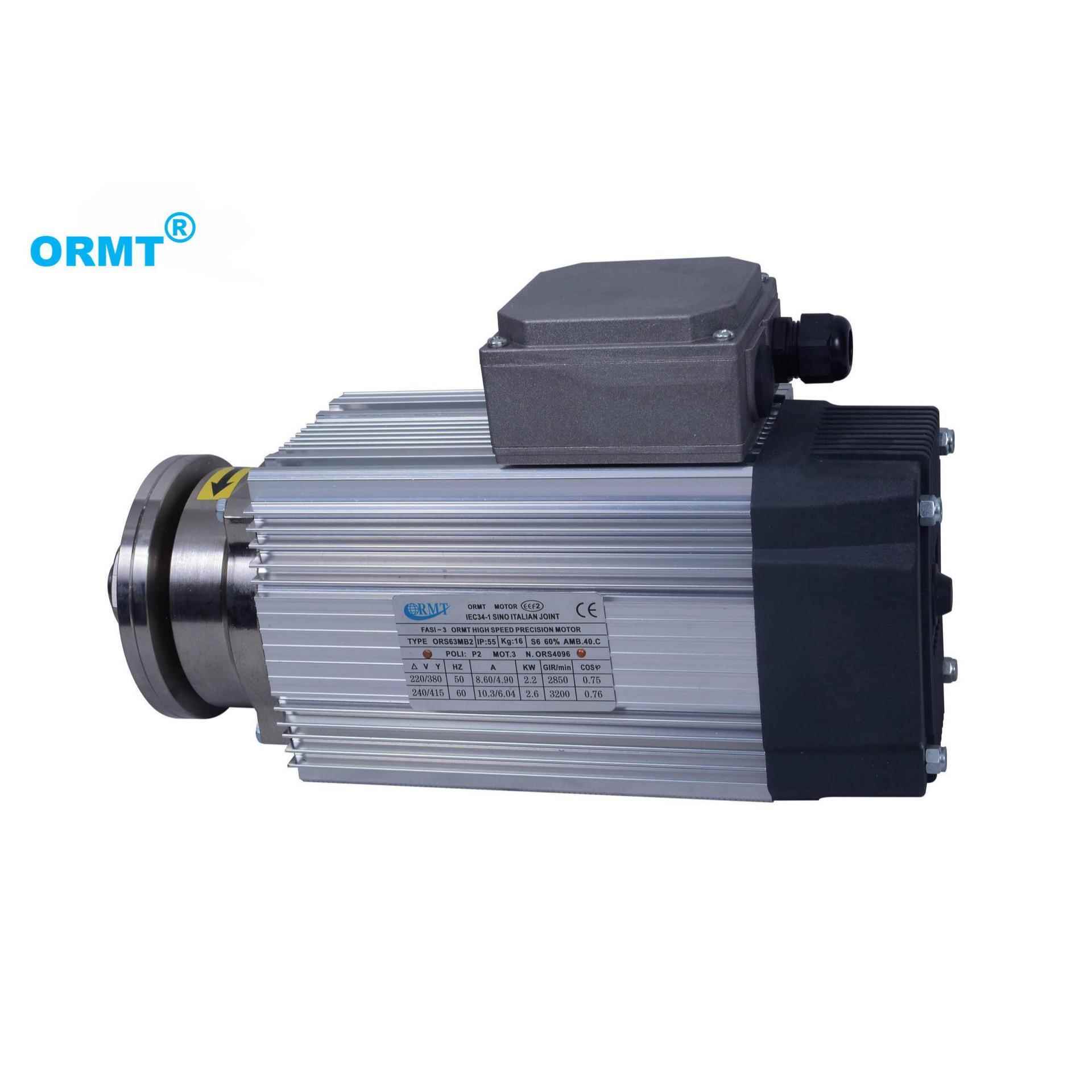ORMT ORS63系列2.2KW高速主轴电机切割打磨类 三相异步电机马达