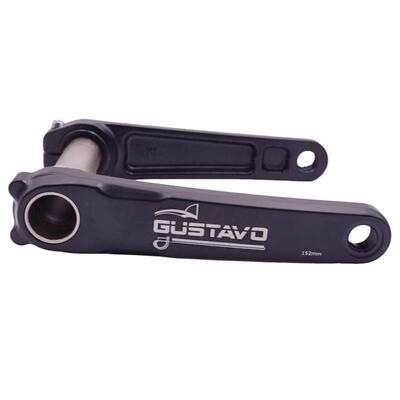 GUSTAVO 儿童自行车曲柄铝合金中空一体儿童自行车GXP直装曲柄