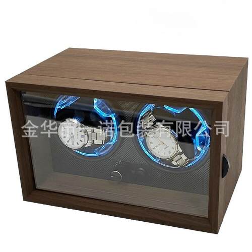 现货碳纹SKW142-C立式2纤表表位机手表自动摇表器械双表摇器专厂