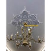 石膏线拼花灯池灯面板造型 小红树同风格 欧式 法式