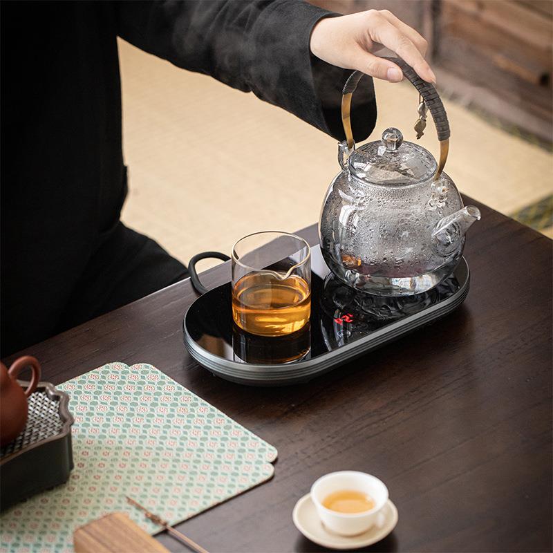 电陶炉煮茶器家用小型迷你小电磁炉智能超薄多功能烧水煮茶炉