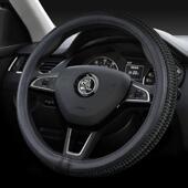 适用于斯柯达明锐 精锐 新锐 新东 业迪 速派 汽车方向盘套