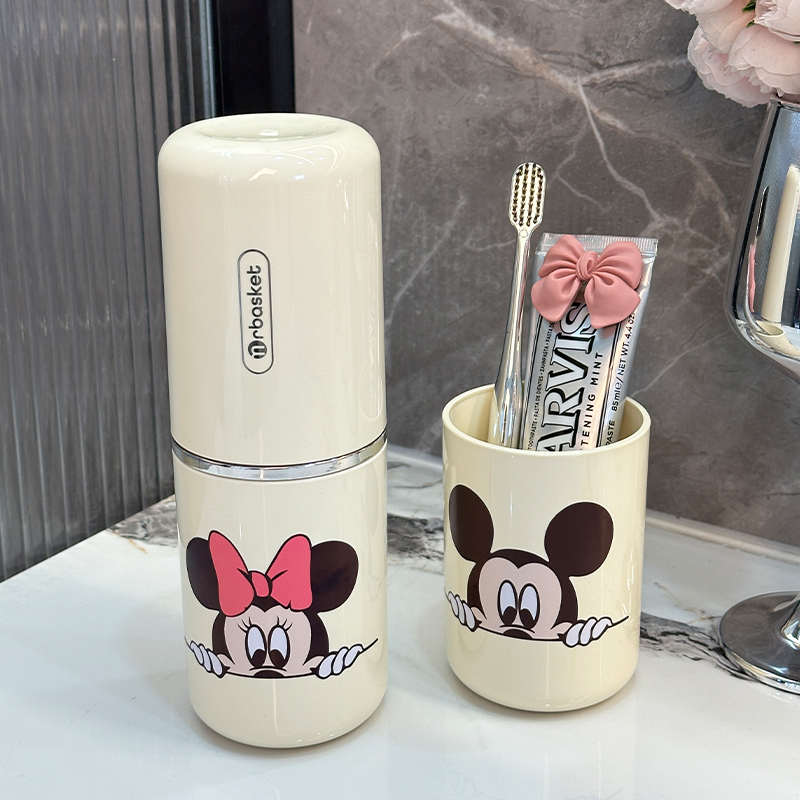 旅行洗漱牙刷收纳盒漱口杯电动便携牙具牙缸儿童杯子套装旅游用品