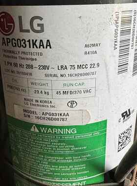 制冷压缩机ABG051KAC APG031KAA ABG036KAA ABG042KAA