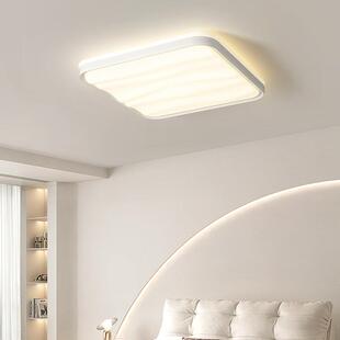 奶风吸顶灯现油代简约全光谱卧室灯童儿706眼房书房圆形护智能