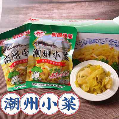 广东潮汕特产美食潮州小菜明香园潮州咸菜下饭菜下粥菜80G