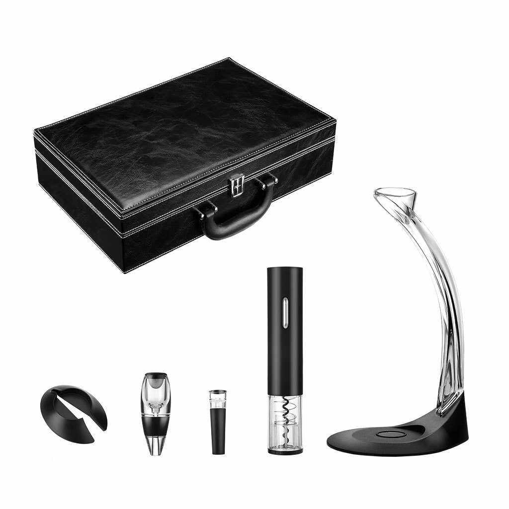 皮器醒酒酒具器醒酒红酒 套装醒酒快速酒具电动开瓶器器盒装