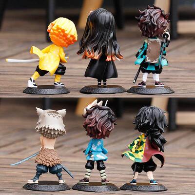 1/6pcs Anime Figure Demon Slayer Q Posket Kimetsu No Yaiba