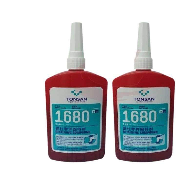 可赛新1680圆柱零件固持剂强度高套管齿轮转子固持胶水250ML