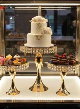 酒店装点盘婚庆餐饰SCB桌道具蛋糕婚礼现场布心置架甜品台餐厅摆