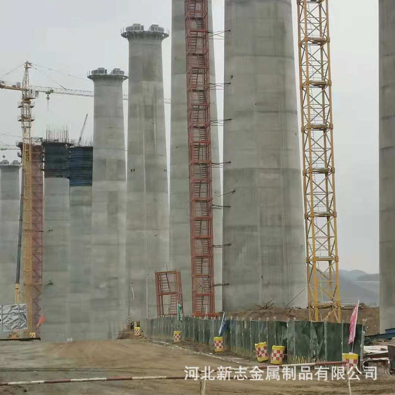 厂家供应组合拼装脚手架梯笼安全爬梯梯笼桥梁施工高墩安全梯笼