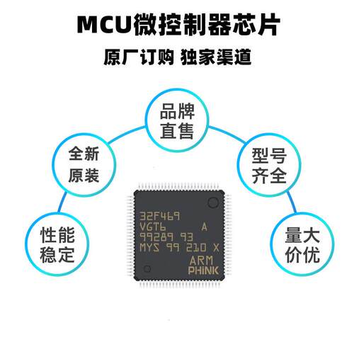 原装 STM32F469VGT6 LQFP100 32位微控制器MCU ARM单片机芯片