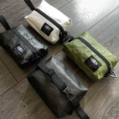 LEONIKITA杜邦纸纸巾盒 收纳包简约ins 卫生纸盒黑化露营车载挂袋