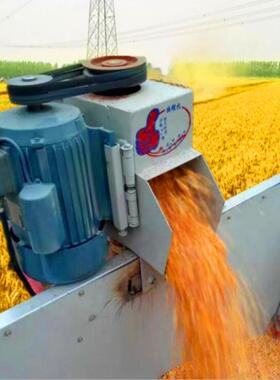 高产量水稻谷256055子电输送吸粮机长机距离软颗粒提升家用小管型