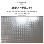 不钢折叠桌桌烤火简桌家用正方形饭桌户外便餐携摆摊烧烤001约锈