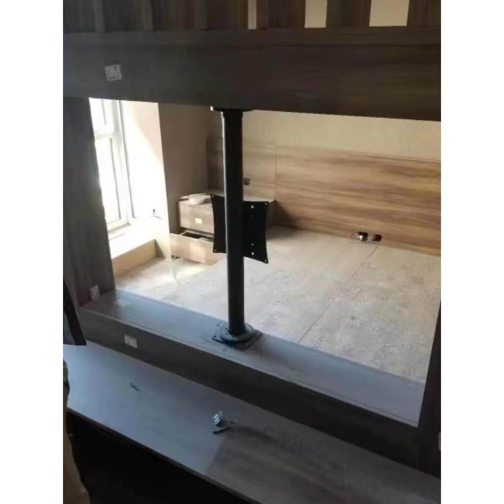液晶电视360度旋转支架隔断墙旋转支架旋转圆盘电视柜通用底座