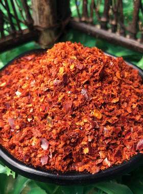 延边韩皮辣椒面500g肉厚去籽中辣朝族辣白菜料粗片咸菜料炸辣椒油