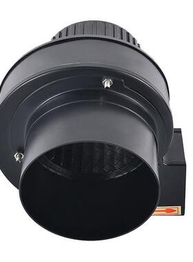 CY112F低噪音风机单扣式采暖风机220V散热风机体积小外置连接口