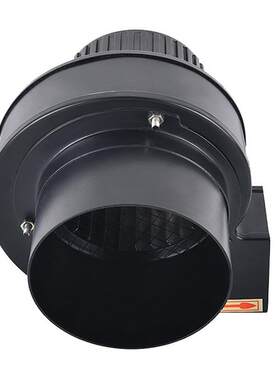 C112F低噪机音风机单扣式采暖风连220V散热风机体Y积三泰小外置接