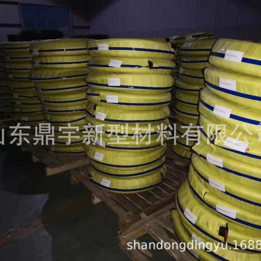 内径38mm毛面夹布耐压输水橡胶管 五层布缠绕38mm×5层×18米