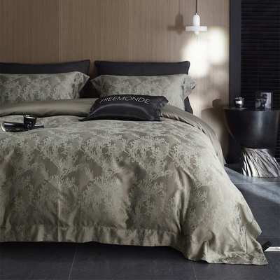 件套海品天样板房简约床超细丝棉珊瑚提花旦纺别墅四现代家风寝具