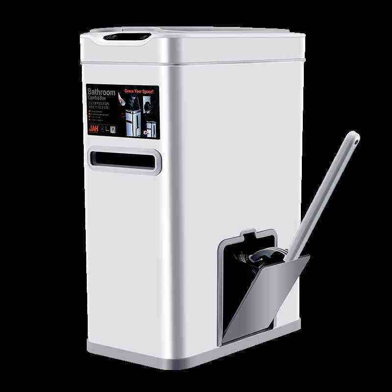 厕所纸巾盒卫生间家用洗手间抽纸盒防水免打孔手纸盒二合一垃圾桶,收纳整理,纸巾架,淘宝优惠券,粉丝福利购,淘宝优惠卷