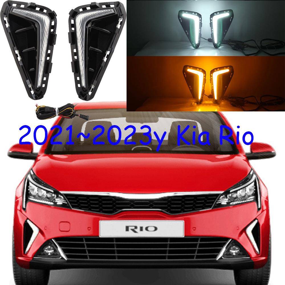 适用于起亚锐欧K2日行灯LED前大灯K2雾灯2021~2026