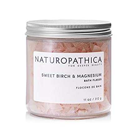 Naturopathica Sweet Birch Magnesium Bath Flakes， 11.0 oz.