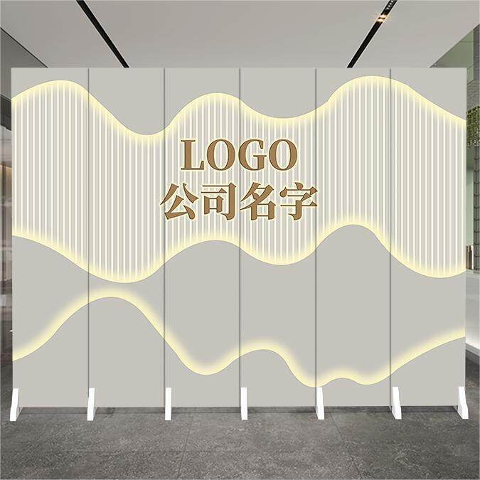 屏风隔断客厅2025新款家用办公室公司美容院可移动折叠卧室遮挡帘