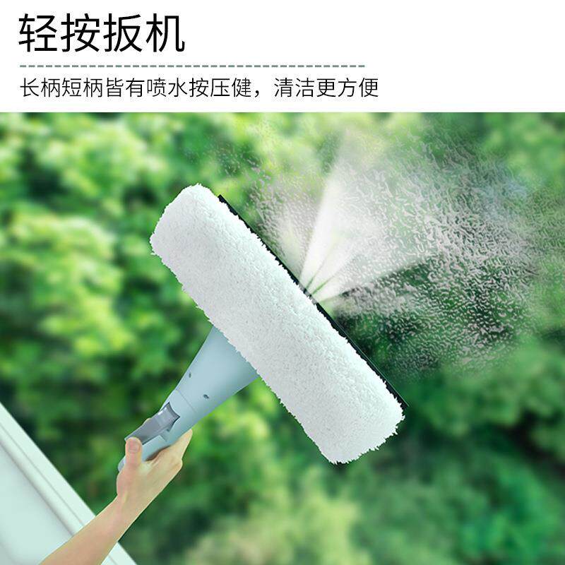 双面玻璃刮擦玻璃神器伸缩杆窗户清洁刷子高楼搽玻璃刮家用刮水器