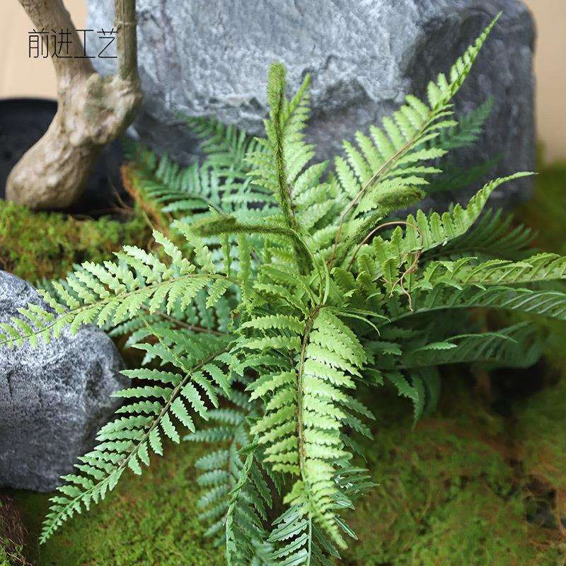 成套绿植景观仿真植物组合套装楼梯下家居展厅办公室软装仿真植物