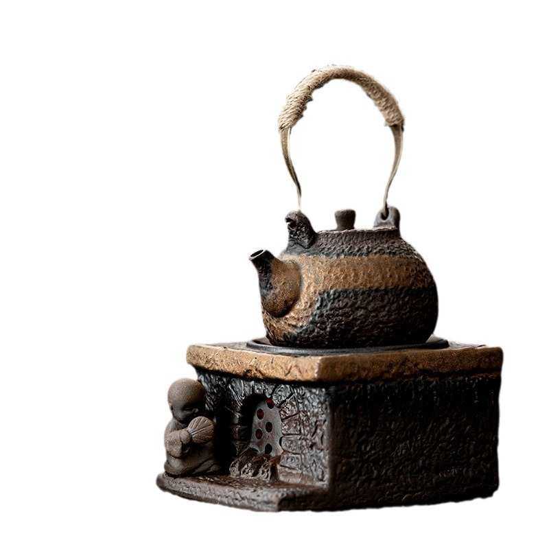 复古粗陶温茶炉家用陶瓷蜡烛加热茶壶底座茶道配件恒温器茶道配件,餐饮具,茶具礼盒,淘宝优惠券,粉丝福利购,淘宝优惠卷