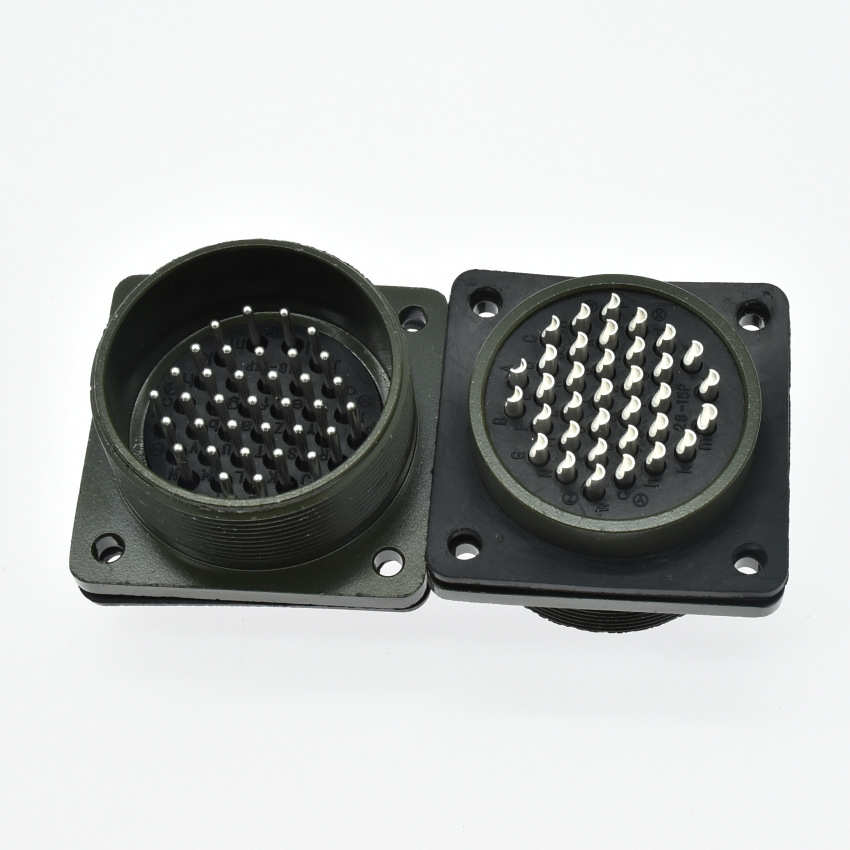 MS3106A28-15电缆高频铜合金圆形防潮/航天35芯焊接连接器